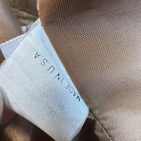 Vintage 90s DONCASTER Womens Plaid Topper Coat Mohair Blend Open A-Line Sz 6 - Picture 14 of 16